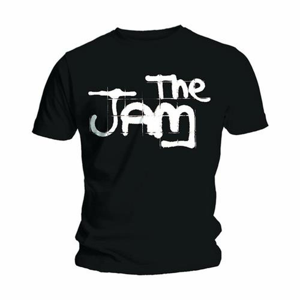 The Jam - Spray Logo Tshirt Homme - Noir